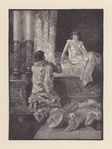 Illustration zu Die Nacht von St. Agnes von John Keats