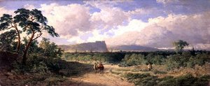 Eine Ansicht von Nottingham von Edmund John Niemann