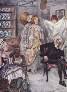 Illustration für Der Pfarrer von Wakefield von Oliver Goldsmith