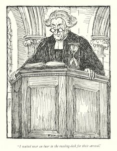 Illustration für Der Pfarrer von Wakefield von Oliver Goldsmith von Edmund Joseph Sullivan