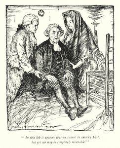Illustration für Der Pfarrer von Wakefield von Oliver Goldsmith