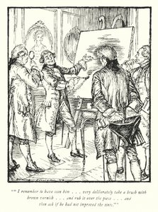 Illustration für Der Pfarrer von Wakefield von Oliver Goldsmith