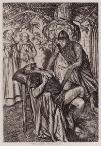 Das Leben und der Tod von König Johann, Akt V, Szene 7 von Edmund Joseph Sullivan