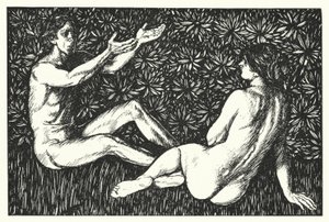 Illustration für Sartor Resartus von Edmund Joseph after Sullivan