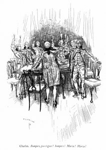 Illustration für Sheridans Die Schule der Frauen