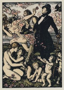 Illustration für Tennysons Maud von Edmund Joseph after Sullivan