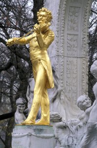 Strauss-Statue, Wien, Österreich
