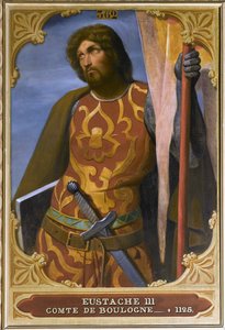 Eustace III., Graf von Boulogne, 1844 von Édouard Alexandre Odier