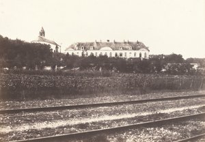 Abbaye du Gard bei Abbeville, ca. 1855 von Édouard Baldus