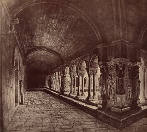 Arles. Kreuzgang St. Trophime. von Édouard Baldus