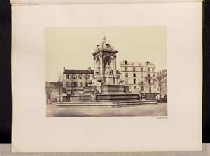 Fontaine Saint Sulpice von Édouard Baldus