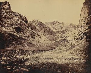 Schluchten von Ollioules von Édouard Baldus