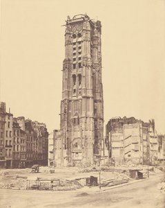 [Der Turm St. Jacques] von Édouard Baldus