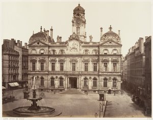 Lyon, Rathaus von Édouard Baldus