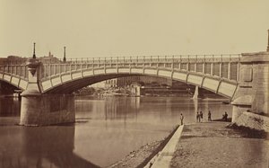 Lyon. Viadukt über die Rhône von Édouard Baldus