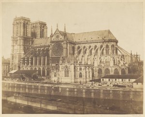[Notre-Dame Kathedrale] von Édouard Baldus