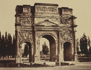 Orange. Antiker Bogen von Édouard Baldus