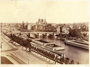Panorama der Stadt von Édouard Baldus