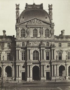 Richelieu-Pavillon, Louvre, Paris von Édouard Baldus