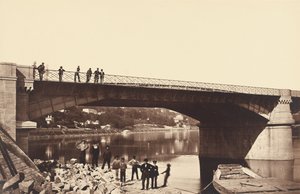Brücke von La Mulatière von Édouard Baldus