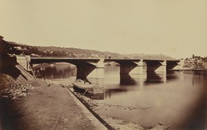 Pont de la Mulatière von Édouard Baldus