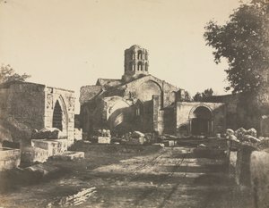 Saint-Honorat, Nähe Arles, 1853 von Édouard Baldus