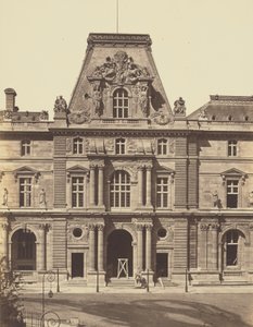[Der Pavillon Colbert, Louvre, Paris] von Édouard Baldus