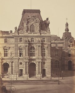 [Der Pavillon Mollien, Louvre, Paris] von Édouard Baldus