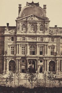 [Der Pavillon Sully, Louvre, Paris] von Édouard Baldus