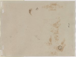 Skizze eines Mannes mit erhobenem Arm und Skizze eines Helms, 1878 von Jean Baptiste Edouard Detaille