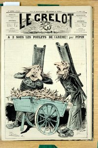 Cover von „Le Grelot“, Nummer 367, Satirique en Couleurs von Edouard Guillaumin Pepin
