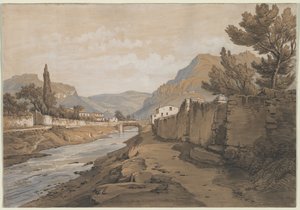 Der Neuve-Fluss am Ende des Dardenne-Tals