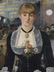 Eine Bar im Folies-Bergère, 1881-82 (Detail) von Édouard Manet