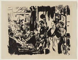 Im Café von Édouard Manet