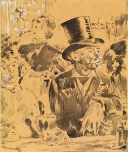 Im Café, ca. 1880