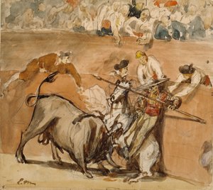 Stierkampf, 1865