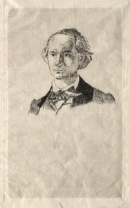 Charles Baudelaire, 1865 von Édouard Manet