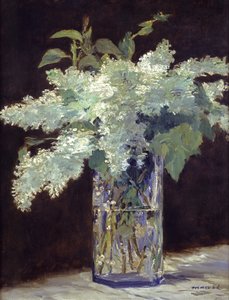 Der Fliederstrauß von Édouard Manet