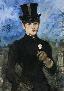 Reiterin, Frontalansicht (ca. 1882)