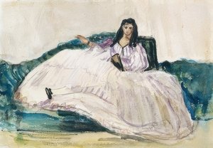 Jeanne Duval - Die Geliebte von Baudelaire von Édouard Manet