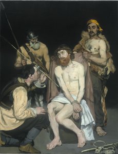 Jesus wird von den Soldaten verspottet, 1865