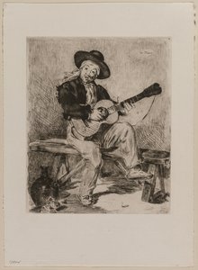 Der Gitarrenspieler von Édouard Manet