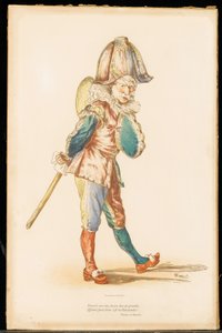 Le Polichinelle, 1874-76 von Édouard Manet