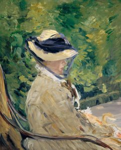Madame Manet Suzanne Leenhoff in Bellevue
