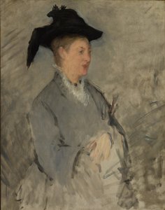Madame Édouard Manet Suzanne Leenhoff, 1830-1906, ca. 1873 von Édouard Manet