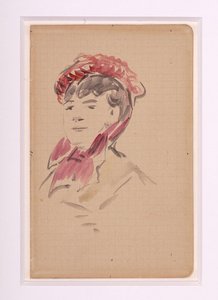 Porträt von Isabelle Lemonnier von Édouard Manet