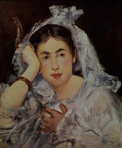Marguerite de Conflans mit Kapuze