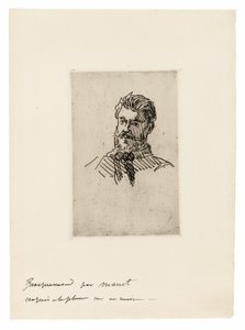 Porträt von Félix Bracquemond