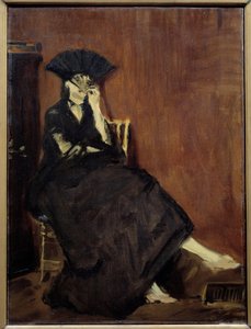 Porträt der Malerin Berthe Morisot