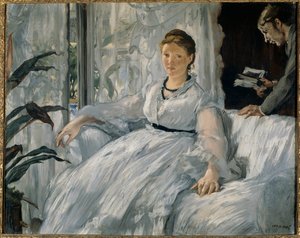 Lesen von Édouard Manet